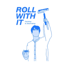 Roll With It Painting & Decorating logo